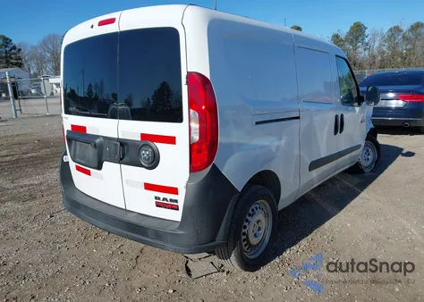 2017 Ram Promaster City Tradesman из США, поврежденный, VIN ZFBERFAB4H6E55351